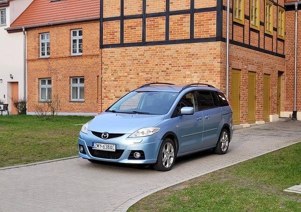 Mazda 5 cena 13799 przebieg: 300000, rok produkcji 2007 z Myślibórz małe 211